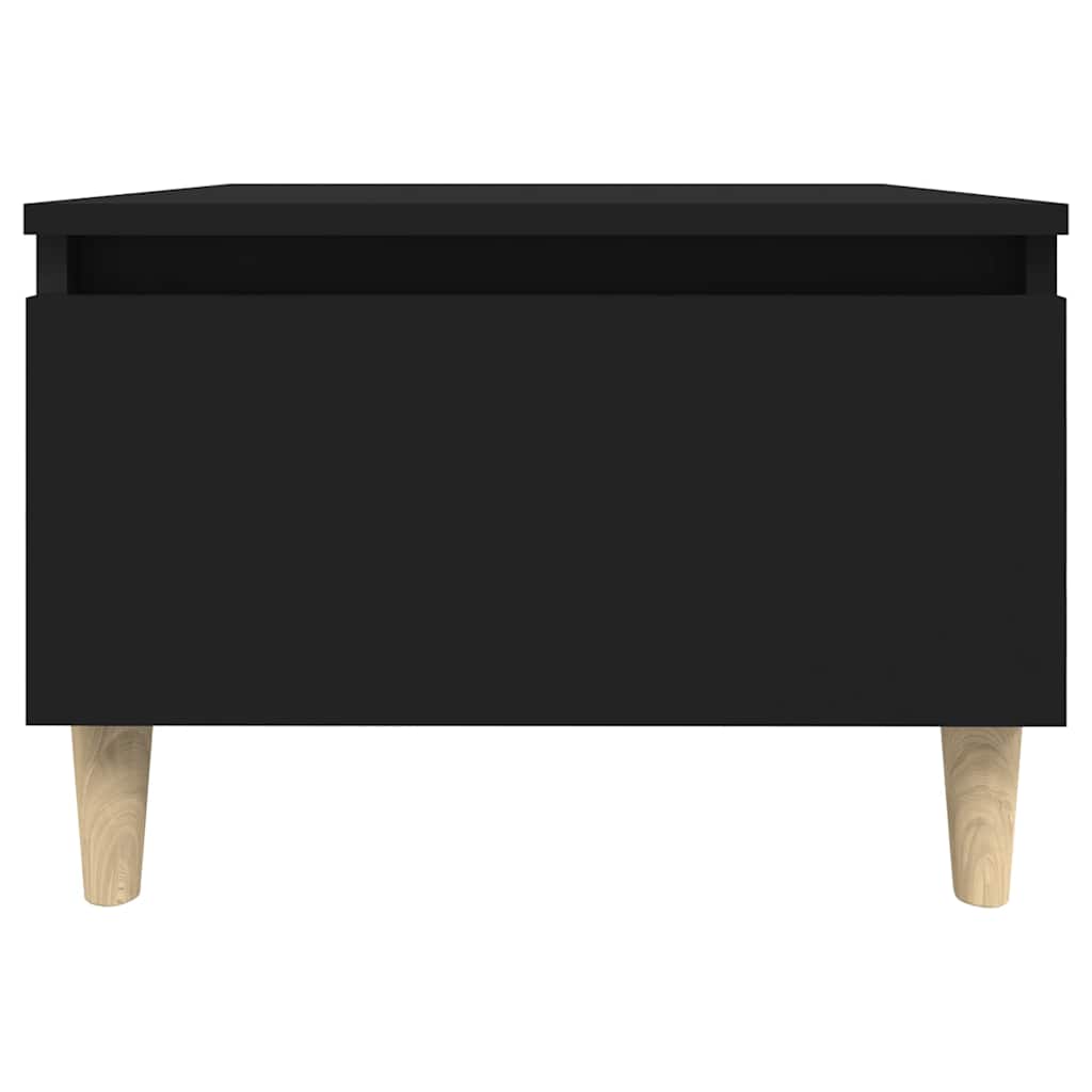 sidebord 50x46x35 cm konstrueret træ sort