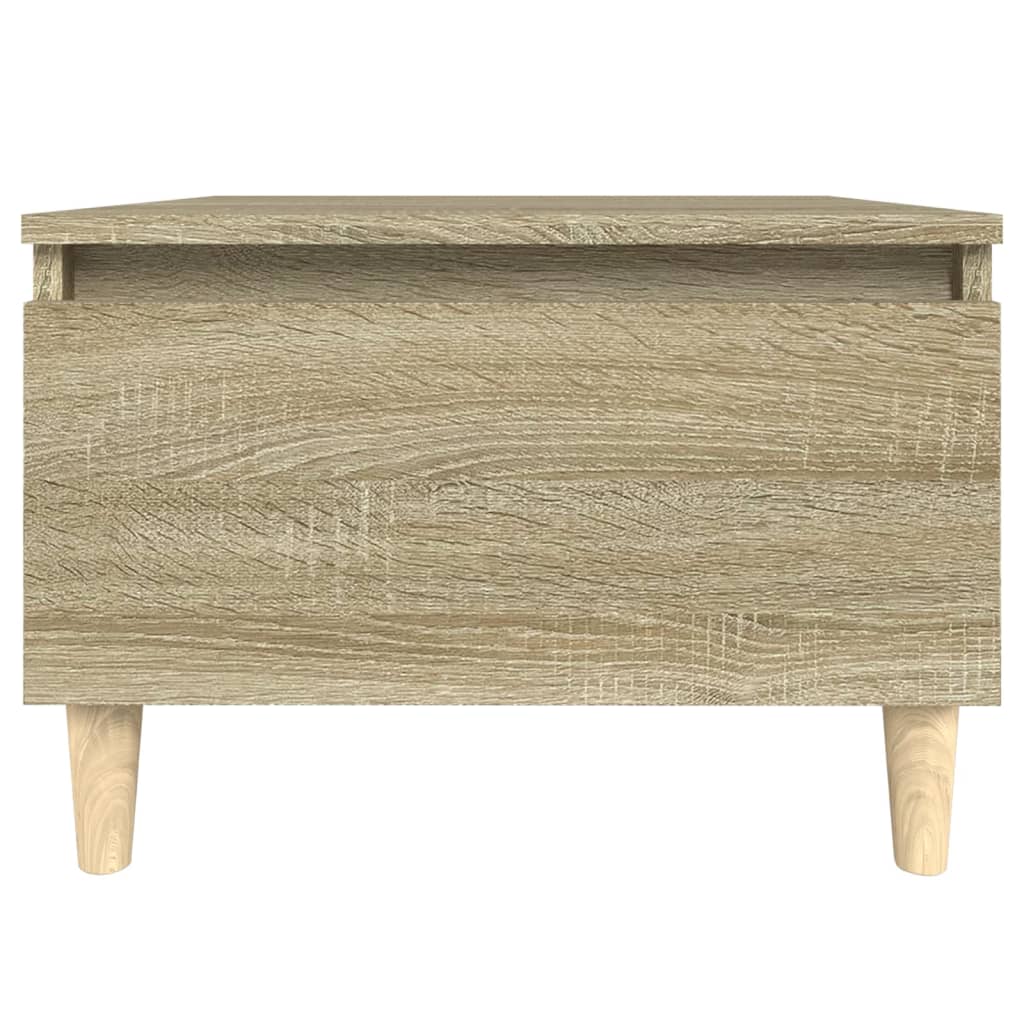 sidebord 50x46x35 cm konstrueret træ sonoma-eg