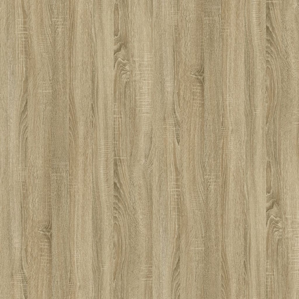 sidebord 50x46x35 cm konstrueret træ sonoma-eg