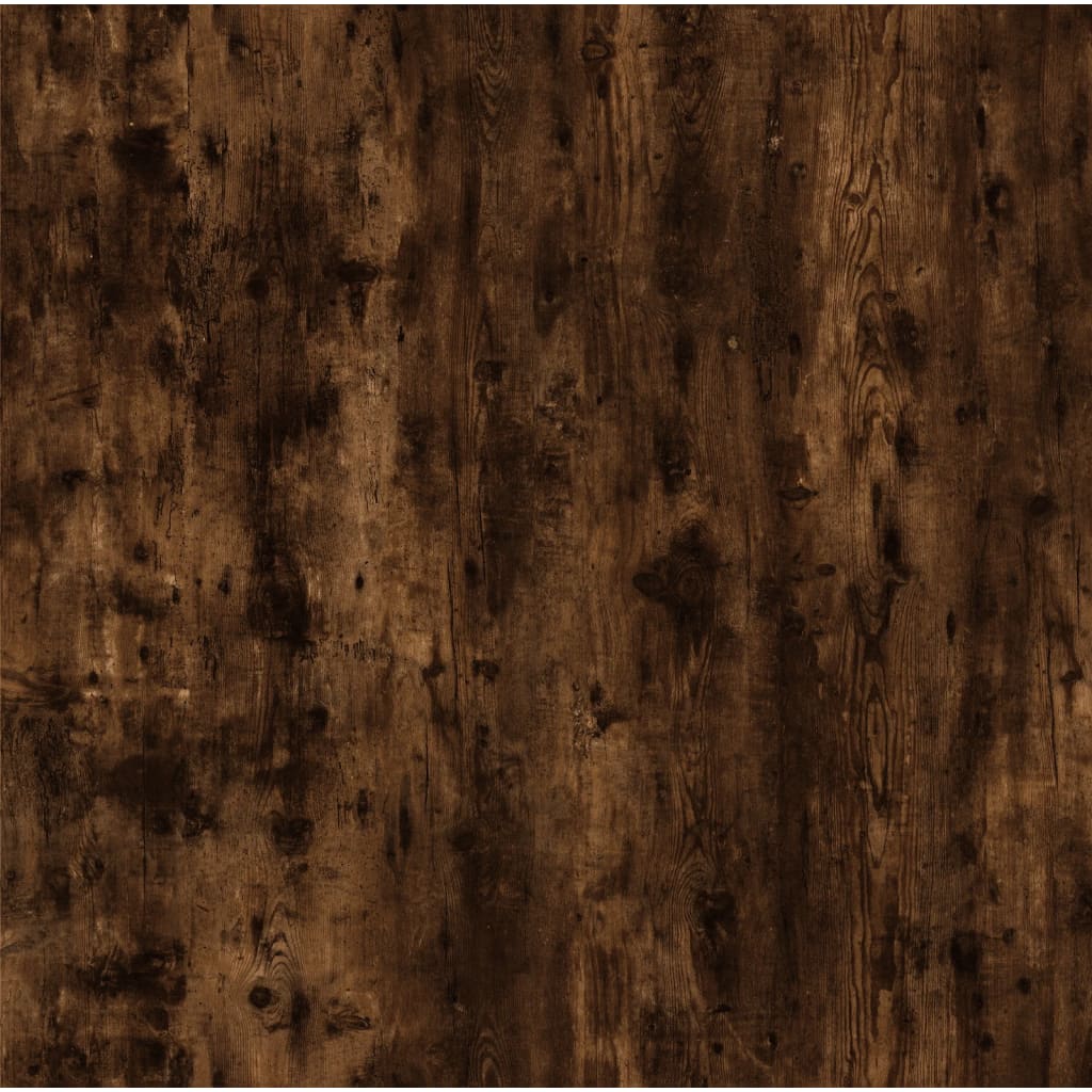 sideborde 2 stk. 50x46x35 cm konstrueret træ røget egetræsfarve