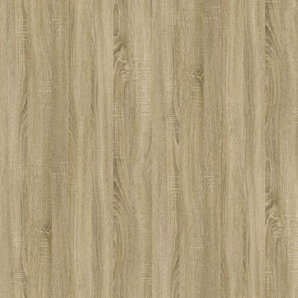 sidebord 50x46x35 cm konstrueret træ sonoma-eg