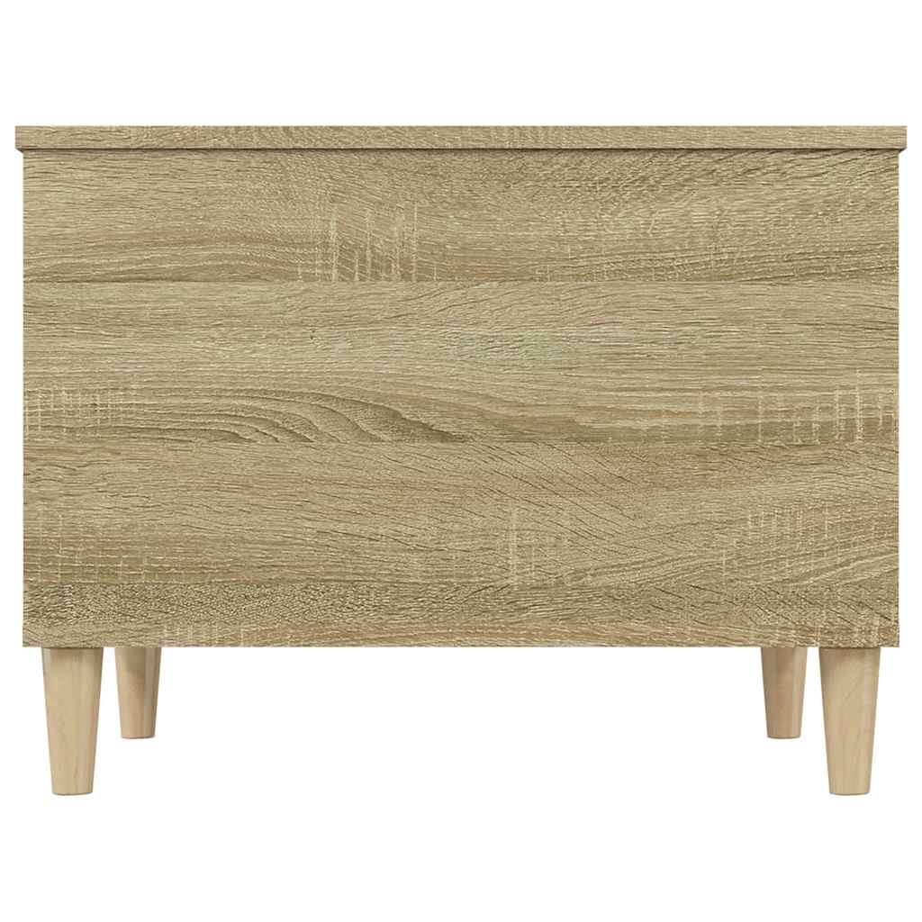 sofabord 60x44,5x45 cm konstrueret træ sonoma-eg