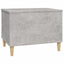 sofabord 60x44,5x45 cm konstrueret træ betongrå