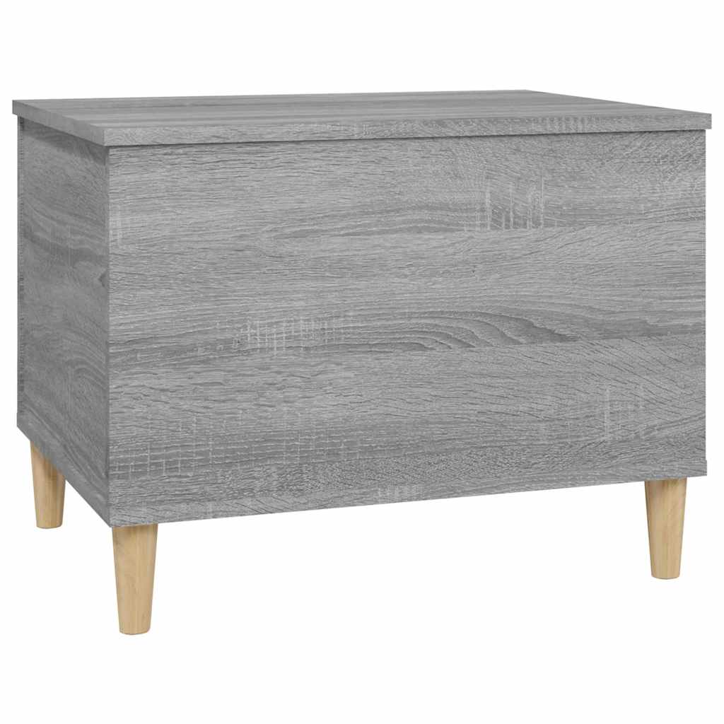sofabord 60x44,5x45 cm konstrueret træ Grå sonoma-eg