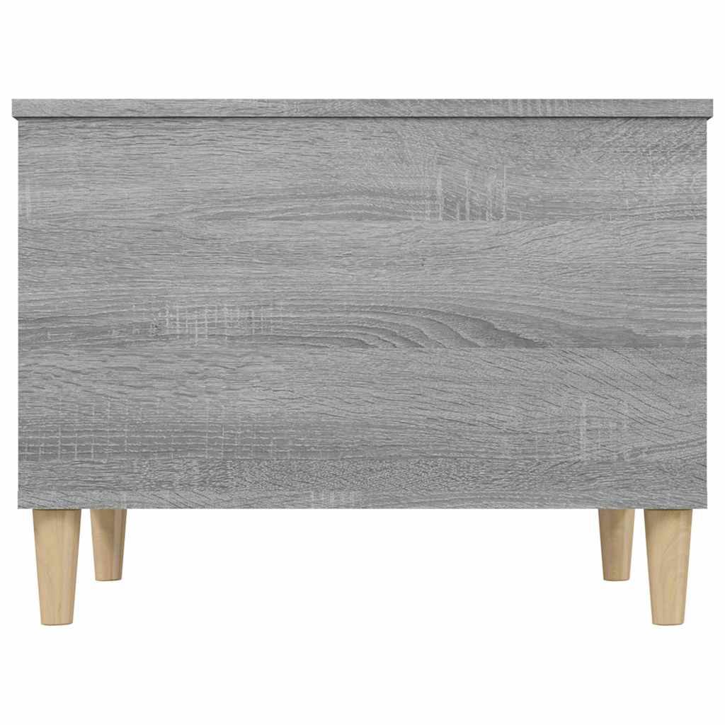 sofabord 60x44,5x45 cm konstrueret træ Grå sonoma-eg