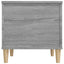 sofabord 60x44,5x45 cm konstrueret træ Grå sonoma-eg