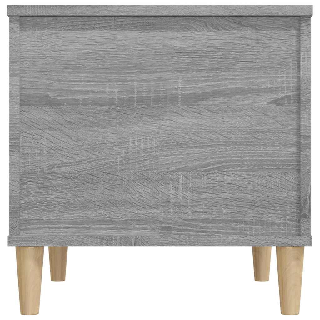 sofabord 60x44,5x45 cm konstrueret træ Grå sonoma-eg