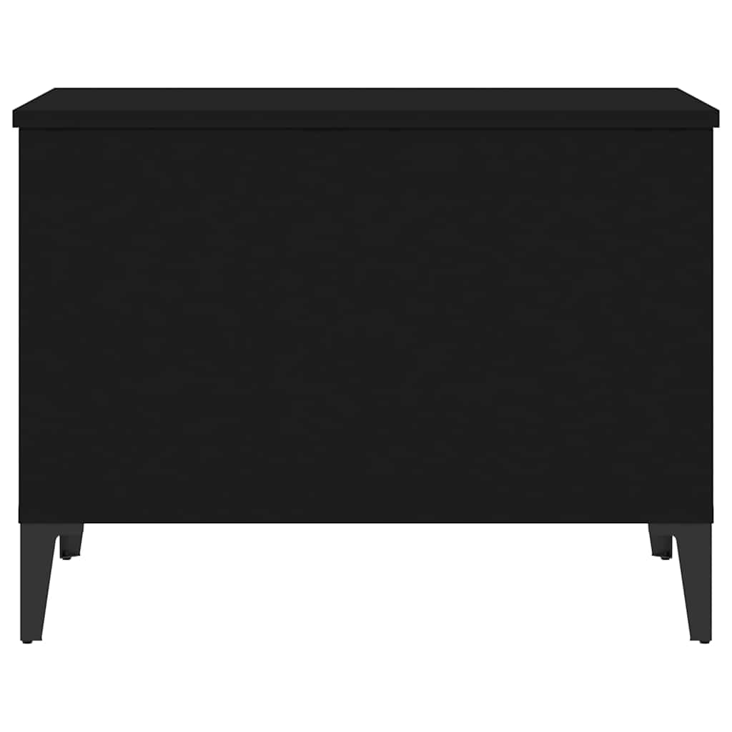sofabord 60x44,5x45 cm konstrueret træ sort