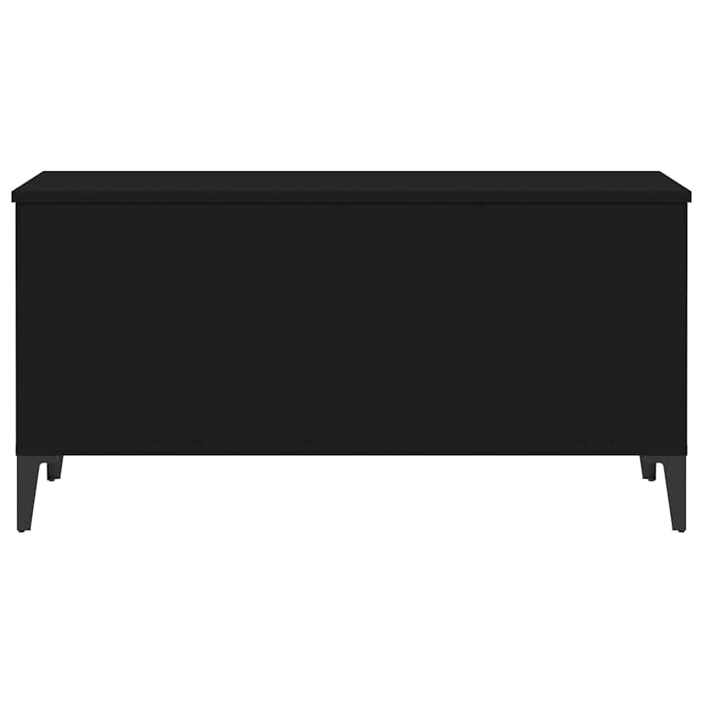 sofabord 90x44,5x45 cm konstrueret træ sort