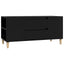 tv-bord 102x44,5x50 cm konstrueret træ sort