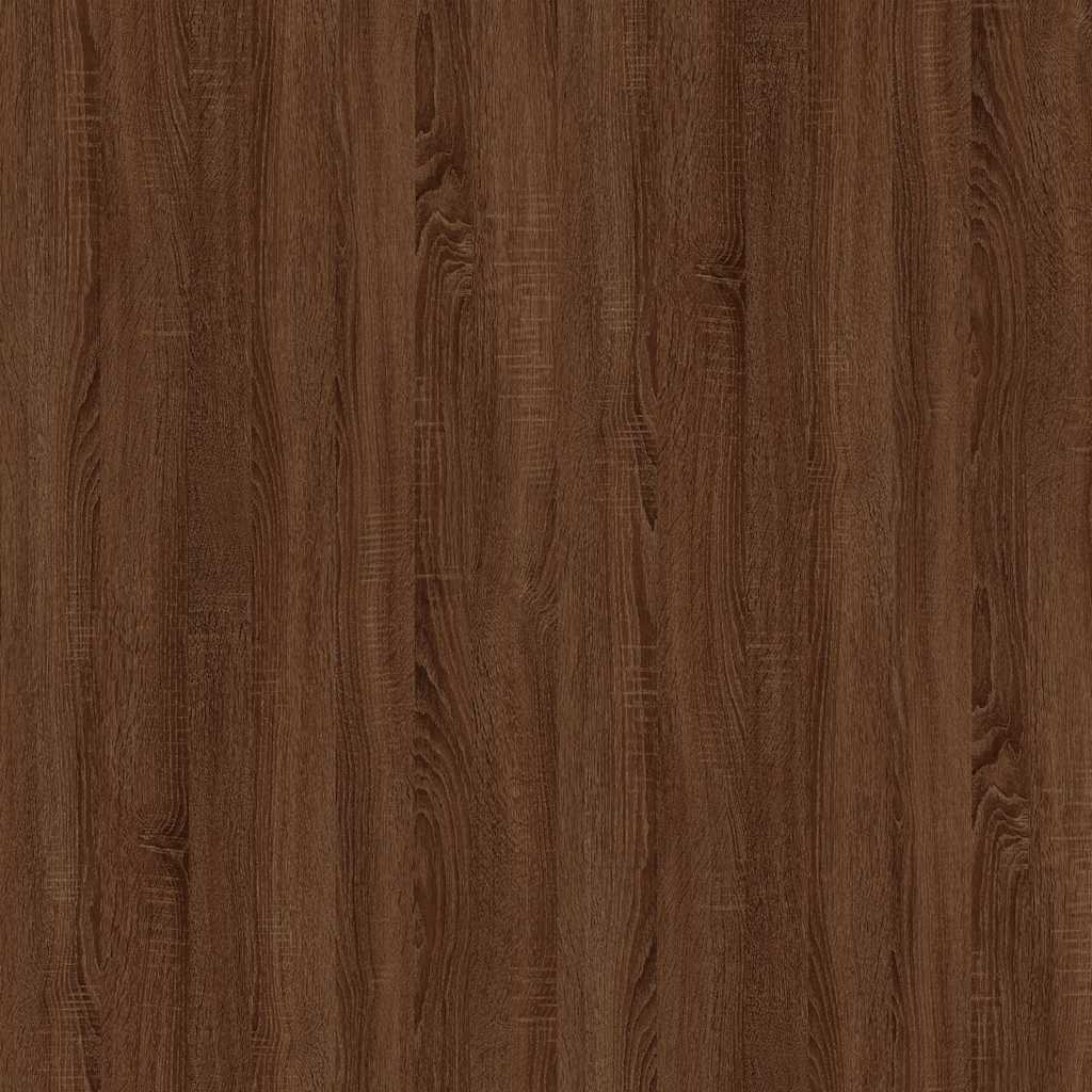 tv-bord 102x44,5x50 cm konstrueret træ brun egetræsfarve
