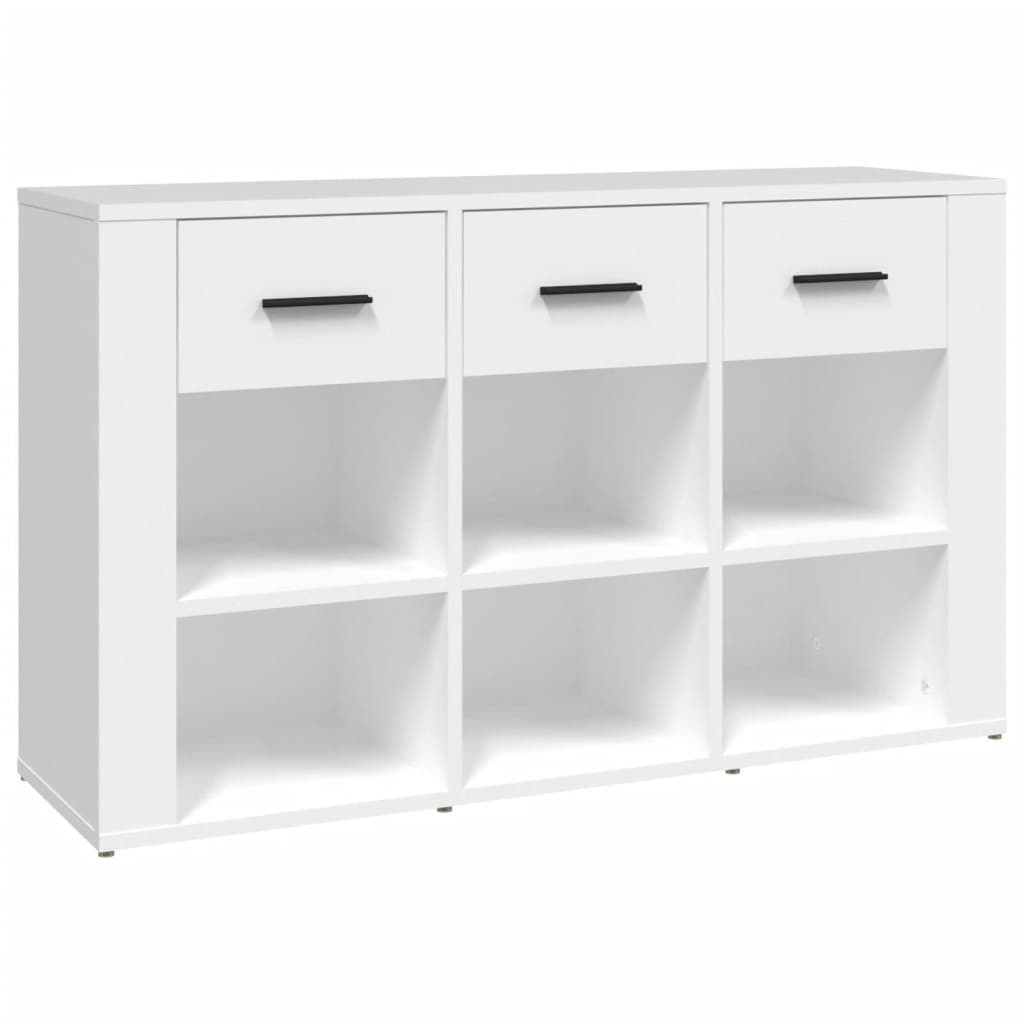 skænk 100x30x59,5 cm konstrueret træ hvid