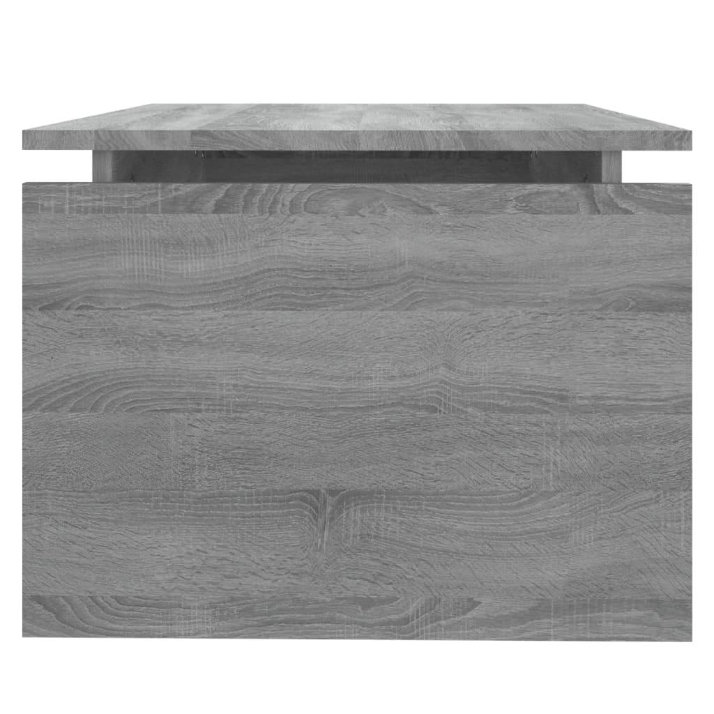 sofabord 68x50x38 cm konstrueret træ grå sonoma-eg