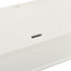 bænk 107x45x75,5 cm massivt fyrretræ hvid
