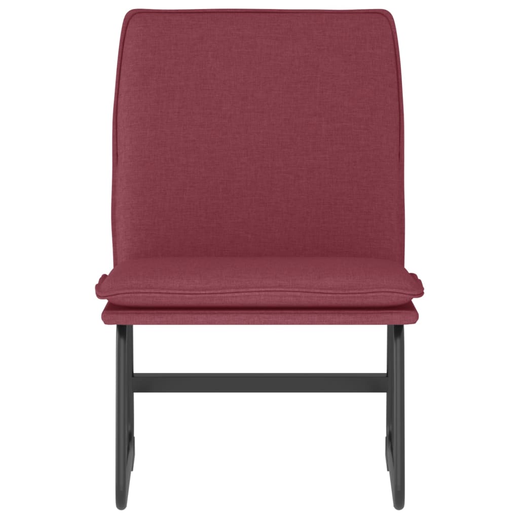 loungestol 52x75x76 cm stof Vinrød