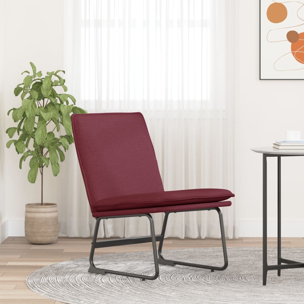 loungestol 52x75x76 cm stof Vinrød