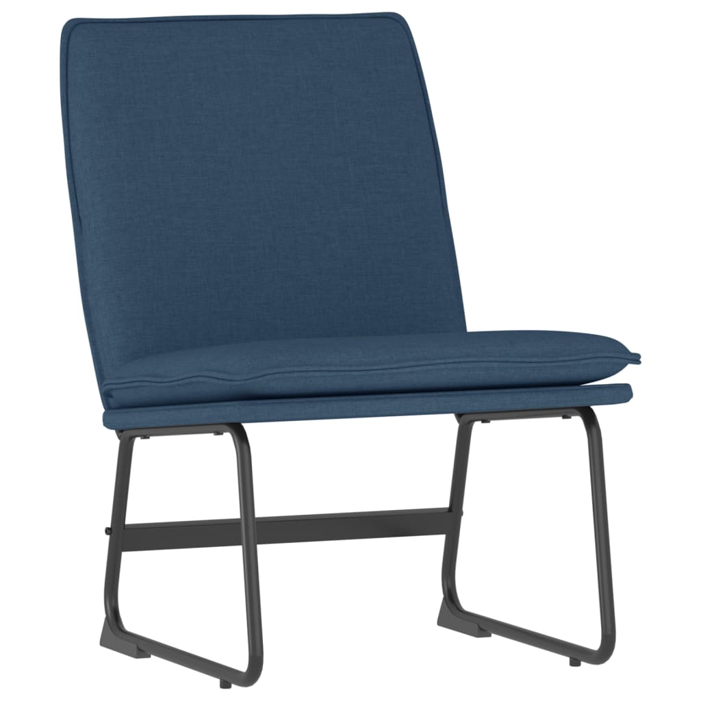 loungestol 52x75x76 cm stof Blå