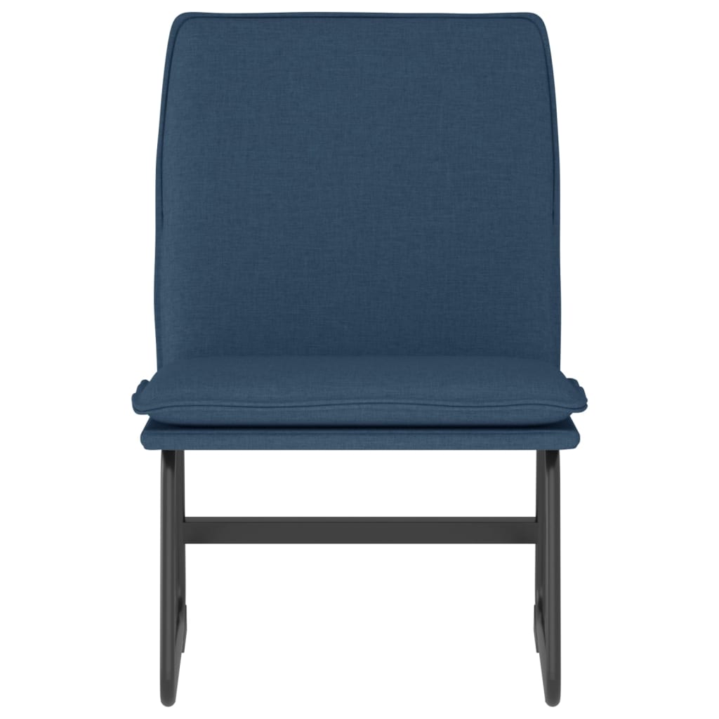 loungestol 52x75x76 cm stof Blå