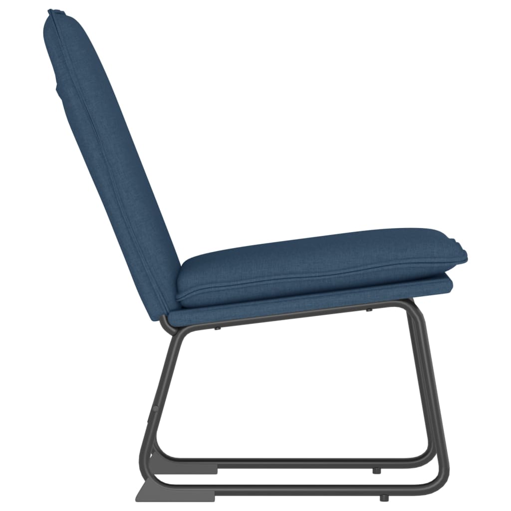 loungestol 52x75x76 cm stof Blå