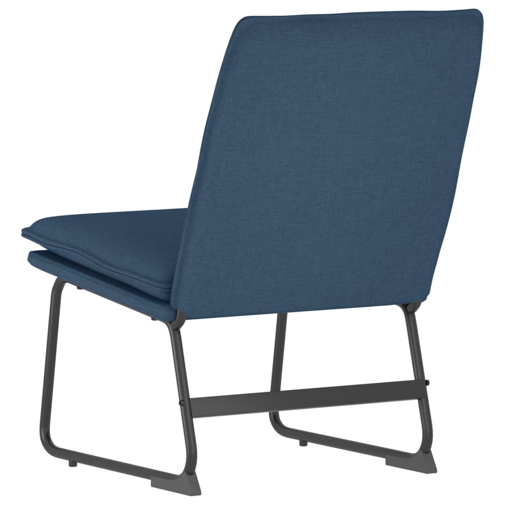 loungestol 52x75x76 cm stof Blå