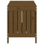 havekasse 108x42,5x54 cm massivt fyrretræ gyldenbrun