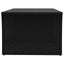 sofabord 100x50x40 cm polyrattan sort