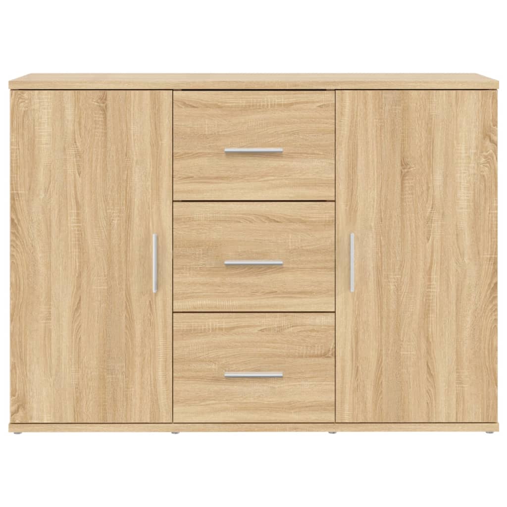 skænk 91x29,5x65 cm konstrueret træ sonoma-eg