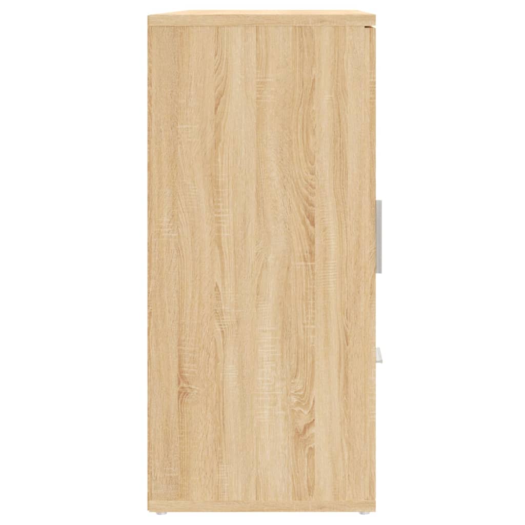skænk 91x29,5x65 cm konstrueret træ sonoma-eg