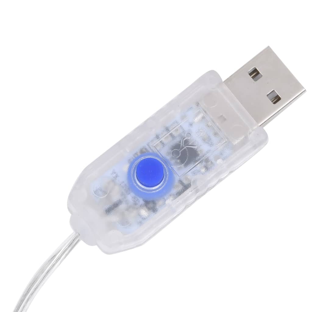 julerensdyr 4 stk. 160 LED'er akryl varmt hvidt lys