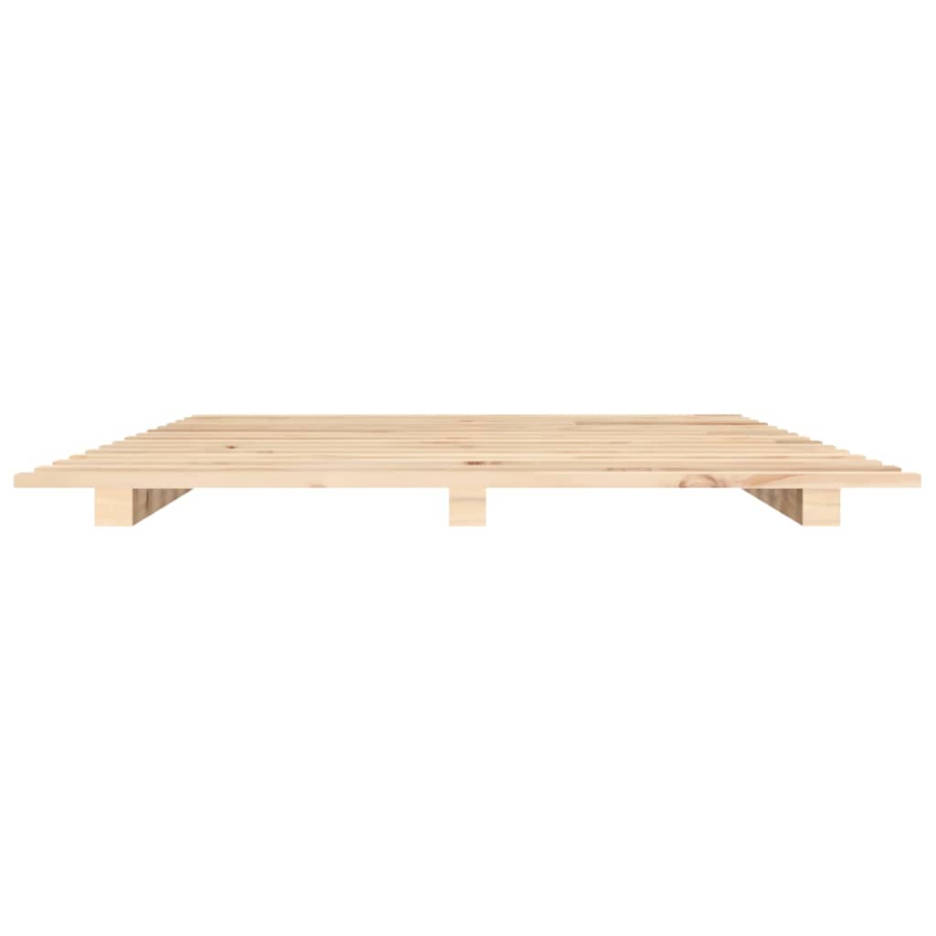 sengeramme 120x200 cm massivt fyrretræ