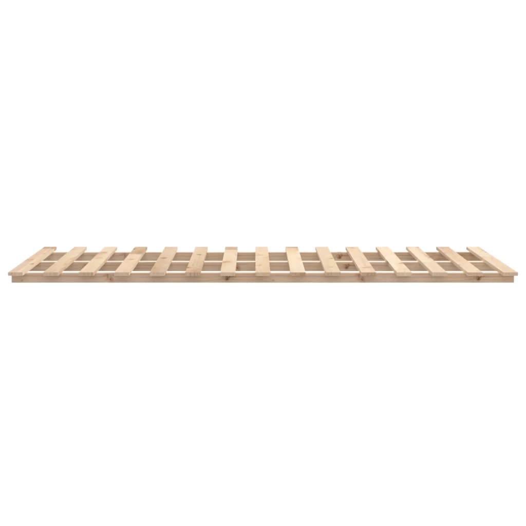 sengeramme 140x200 cm massivt fyrretræ