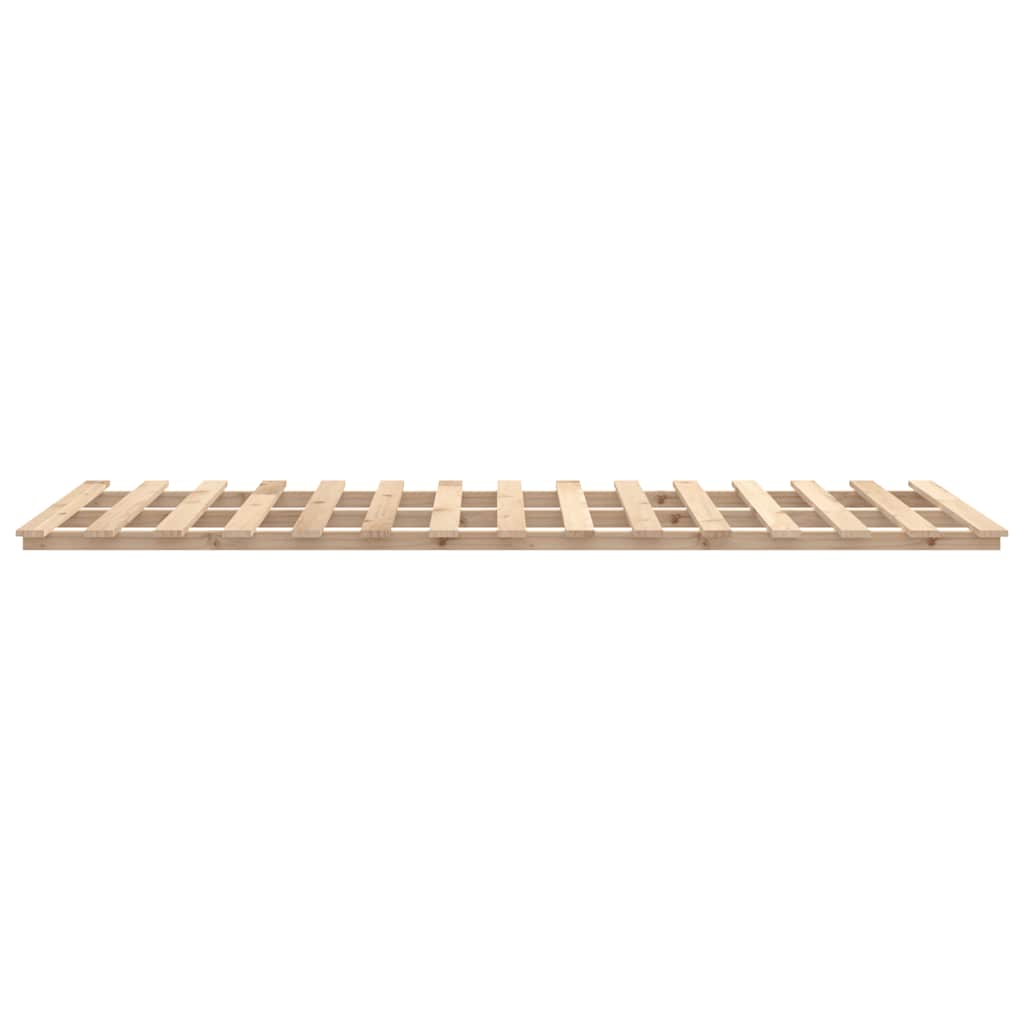sengeramme 150x200 cm massivt fyrretræ