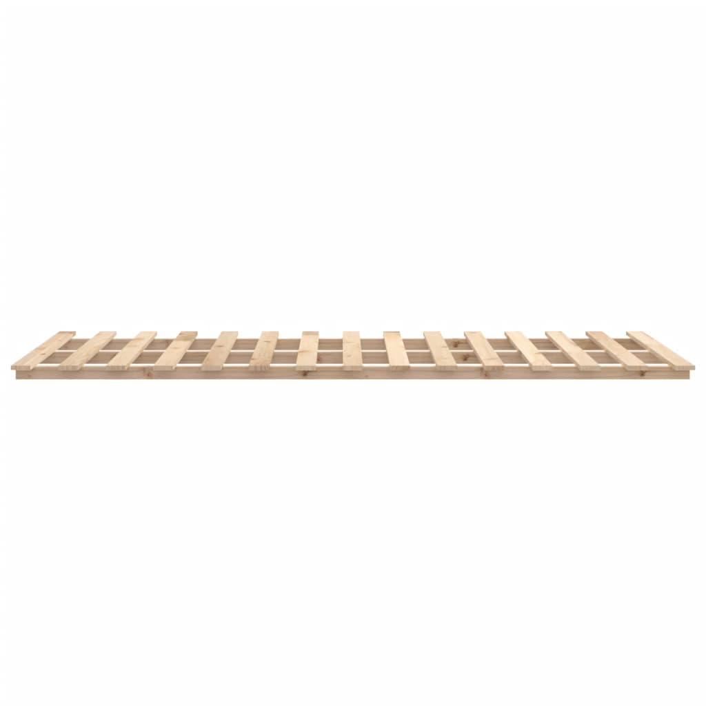 sengeramme 140x190 cm massivt fyrretræ