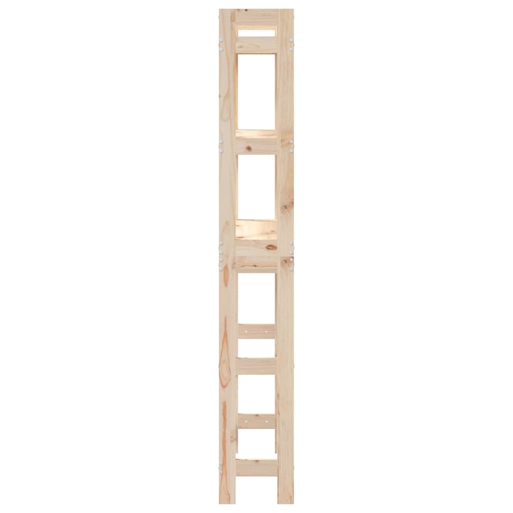 toiletstativ 63x26x171 cm massivt fyrretræ