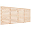 sengegavl 206x3x91,5 cm massivt fyrretræ