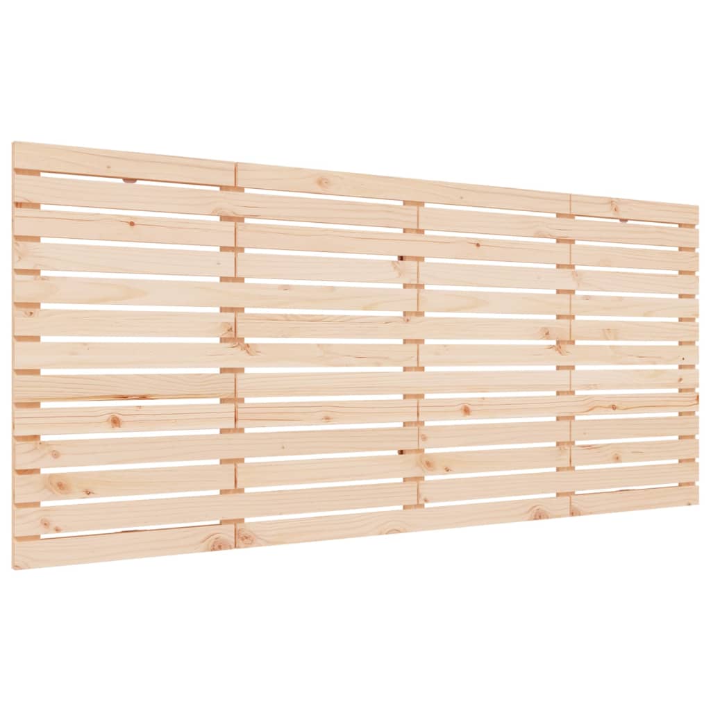 sengegavl 206x3x91,5 cm massivt fyrretræ