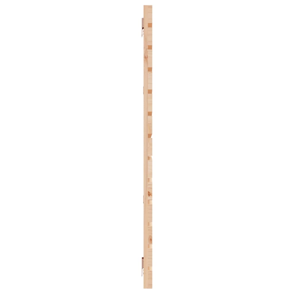sengegavl 206x3x91,5 cm massivt fyrretræ