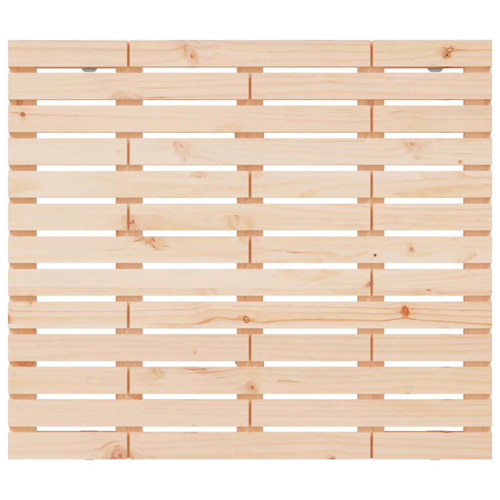 sengegavl 96x3x91,5 cm massivt fyrretræ