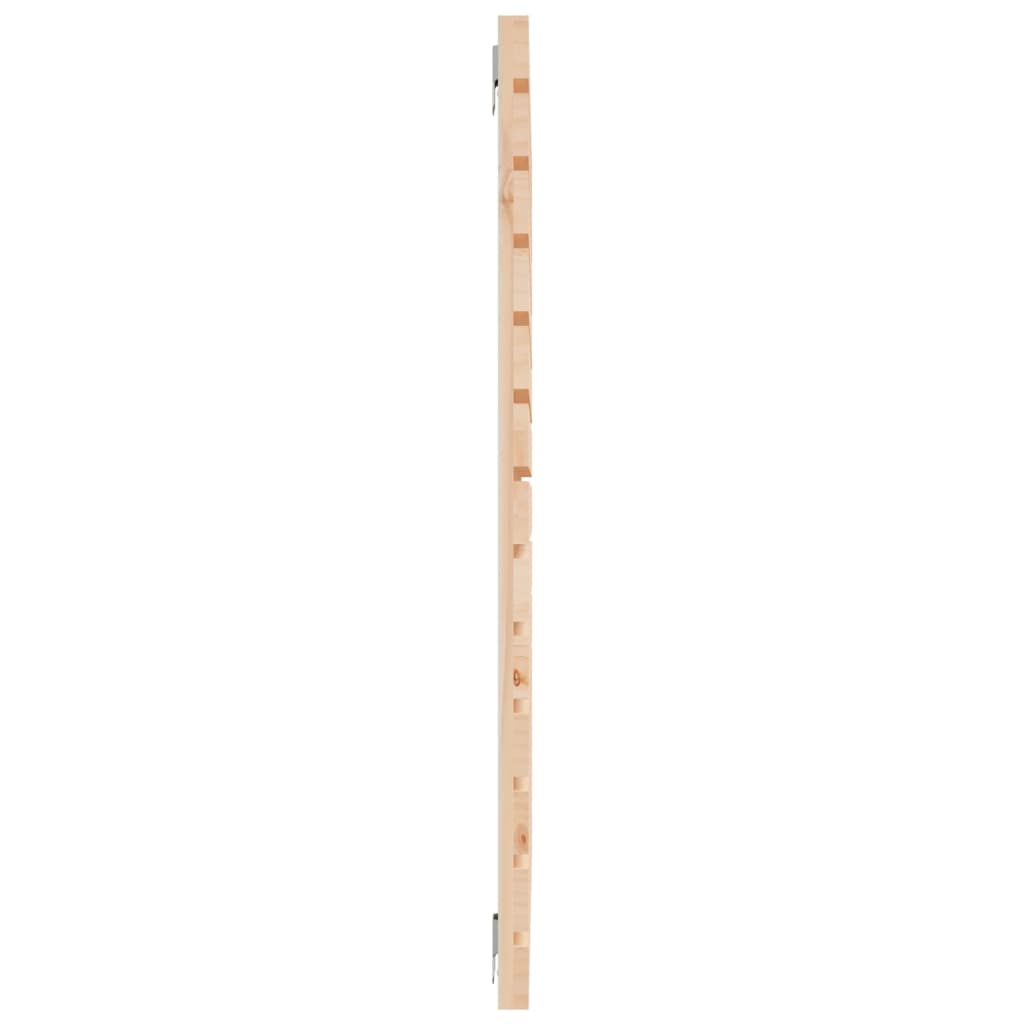 sengegavl 96x3x91,5 cm massivt fyrretræ