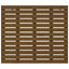 sengegavl 96x3x91,5 cm massivt fyrretræ gyldenbrun