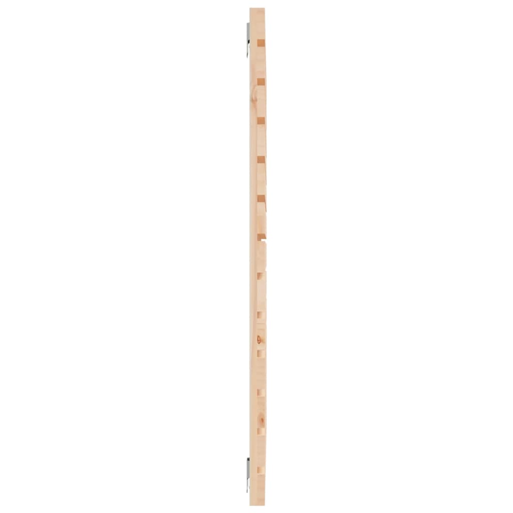 sengegavl 146x3x91,5 cm massivt fyrretræ