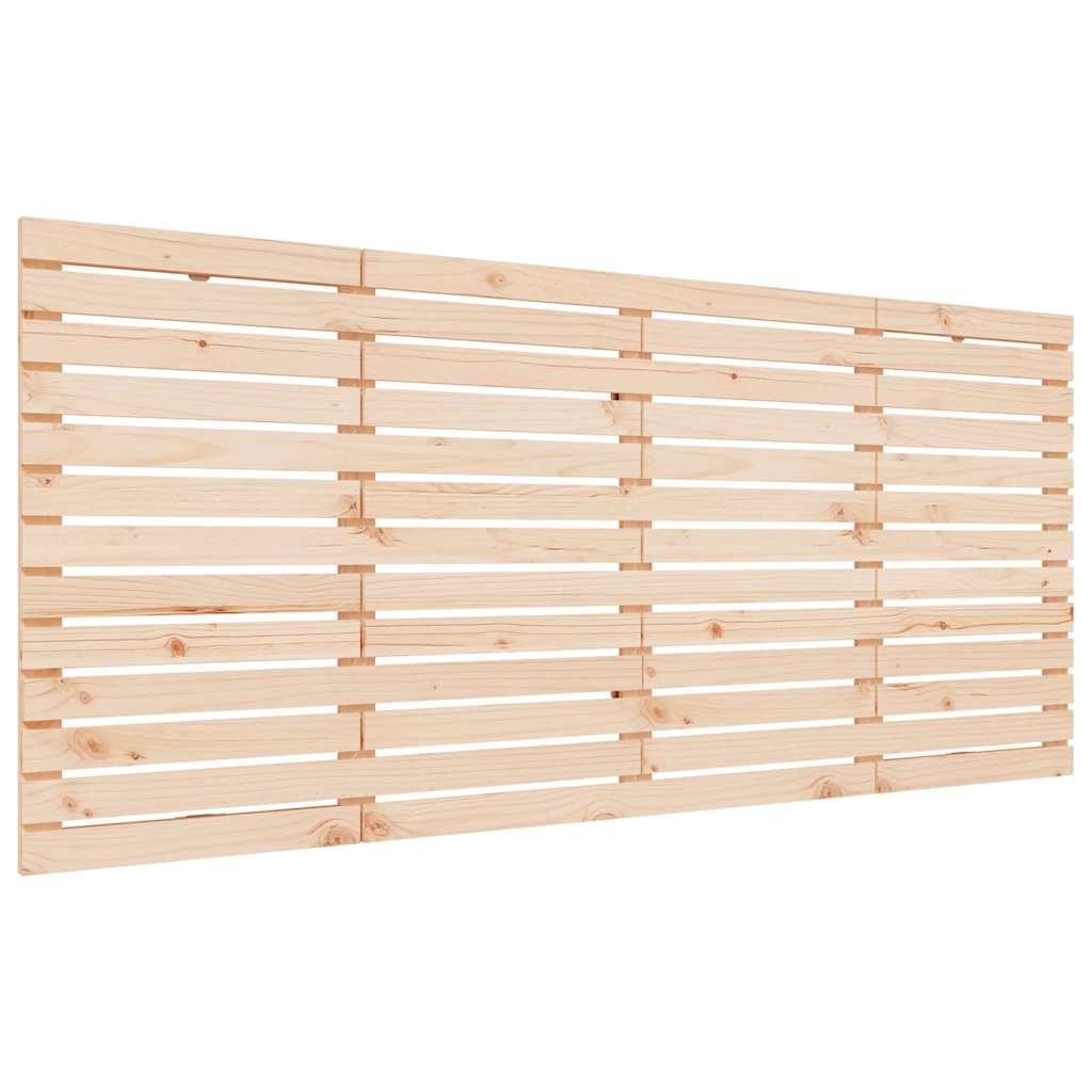 sengegavl 156x3x91,5 cm massivt fyrretræ