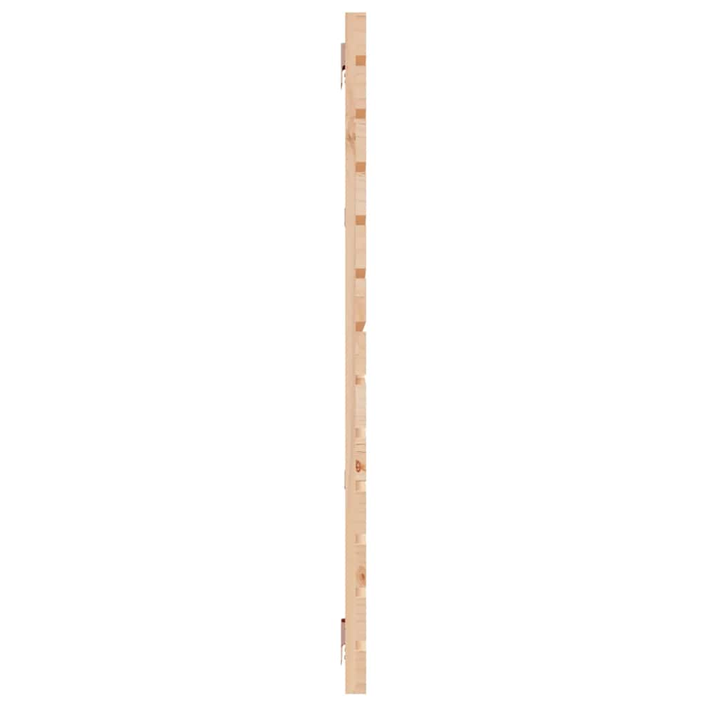 sengegavl 156x3x91,5 cm massivt fyrretræ