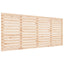 sengegavl 166x3x91,5 cm massivt fyrretræ
