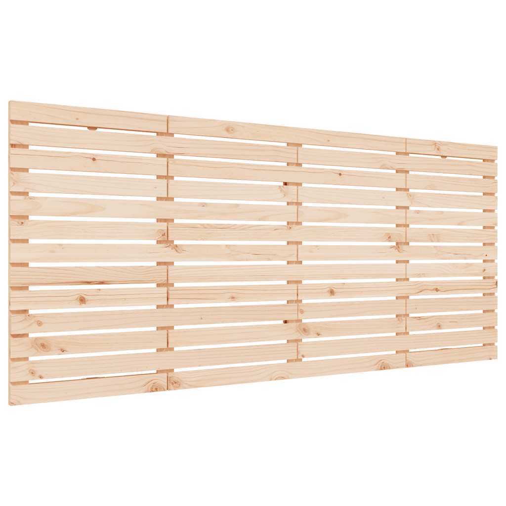 sengegavl 186x3x91,5 cm massivt fyrretræ