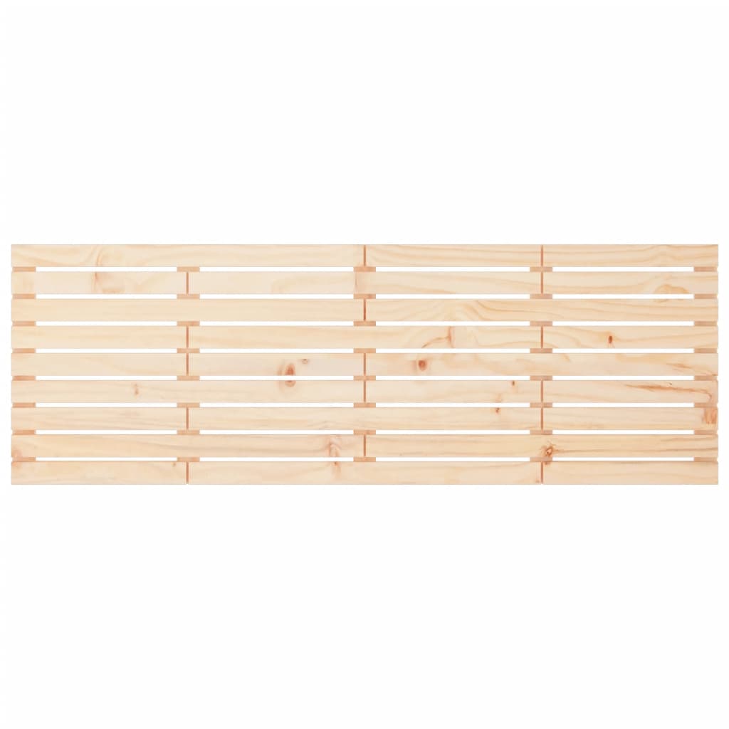 sengegavl 206x3x63 cm massivt fyrretræ
