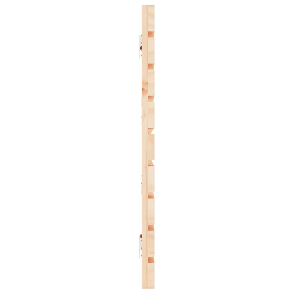 sengegavl 206x3x63 cm massivt fyrretræ