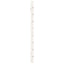 sengegavl 126x3x63 cm massivt fyrretræ hvid