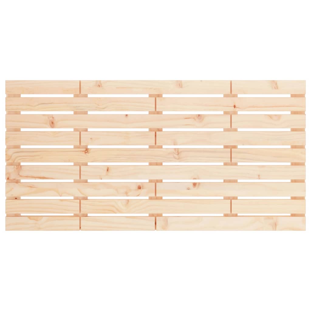 sengegavl 146x3x63 cm massivt fyrretræ