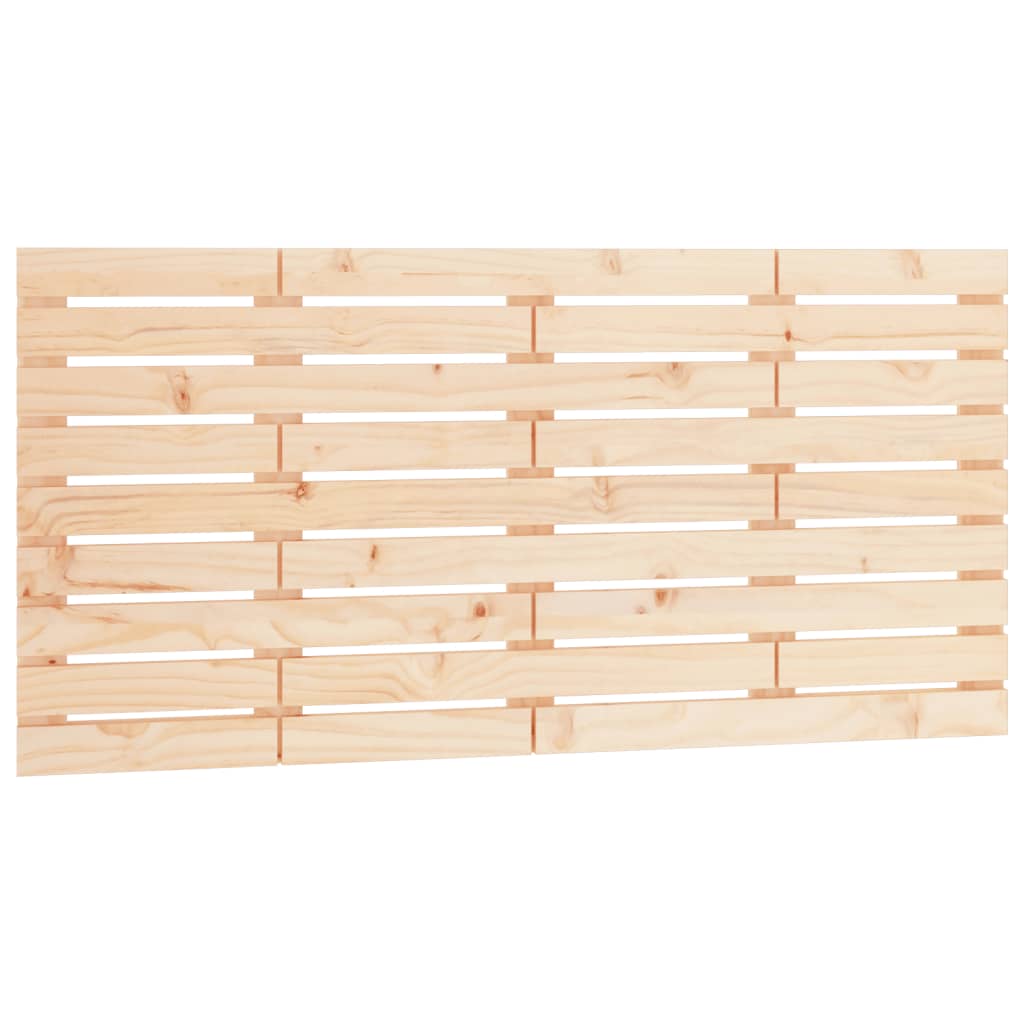 sengegavl 156x3x63 cm massivt fyrretræ